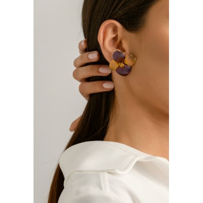 ANASTASIA KESSARIS - Buttercup Bouquet Earrings